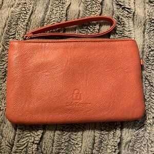 Peachy Wristlet Wallet Clutch by Safe‎ Keeper